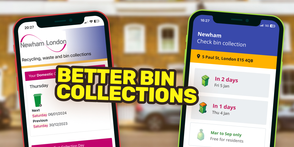 The most underrated UX case study of all time: Checking your bin collection date